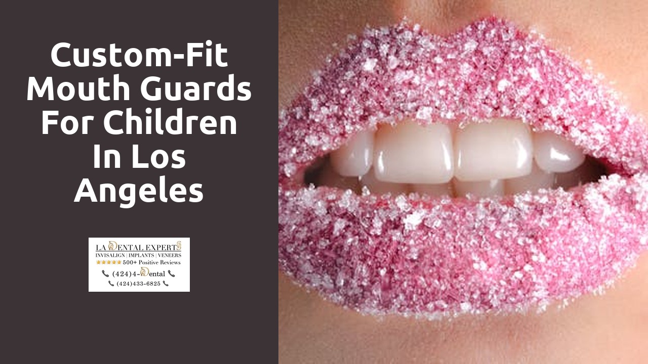 Custom-Fit Mouth Guards for Children in Los Angeles