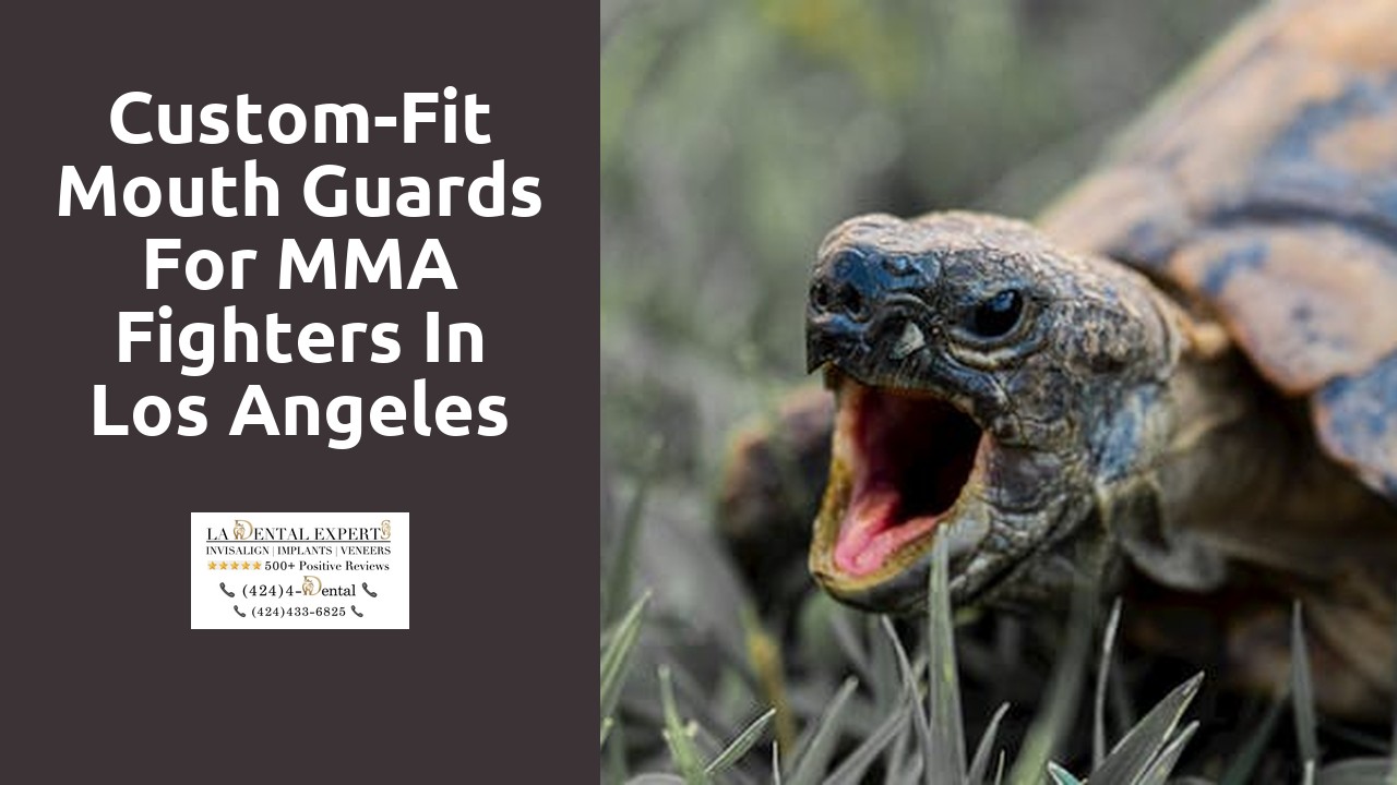 Custom-Fit Mouth Guards for MMA Fighters in Los Angeles
