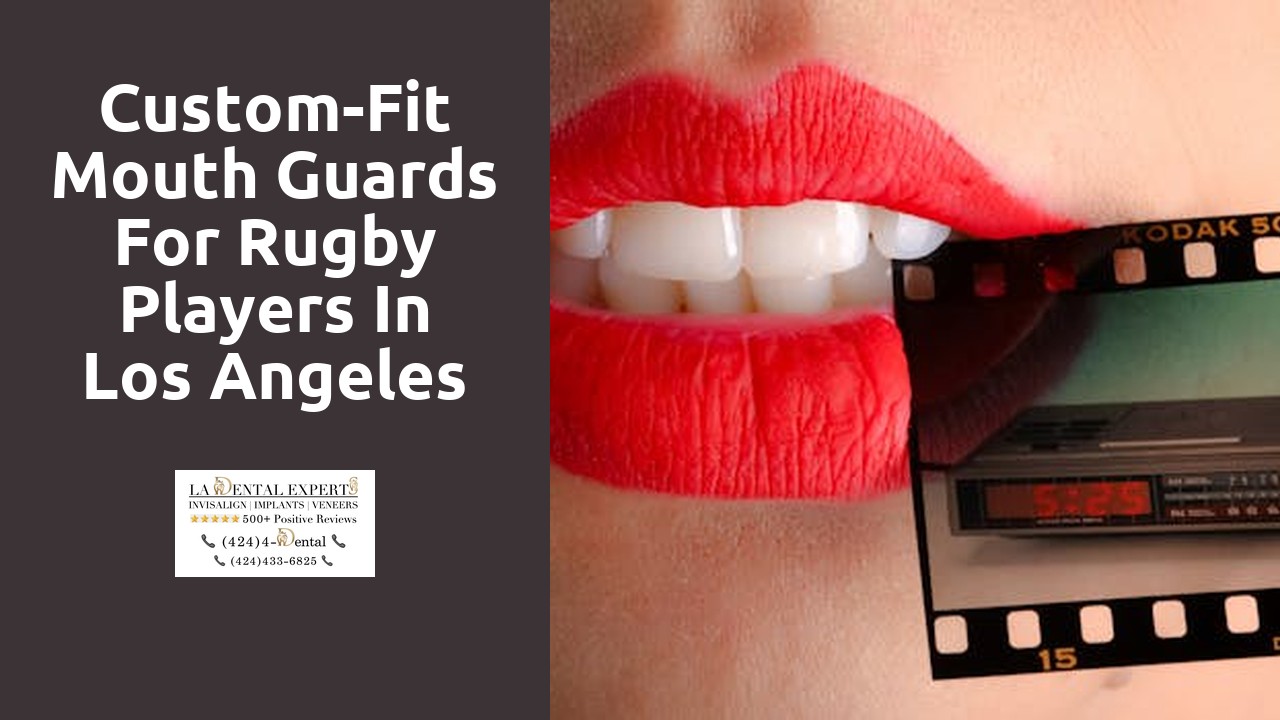 Custom-Fit Mouth Guards for Rugby Players in Los Angeles