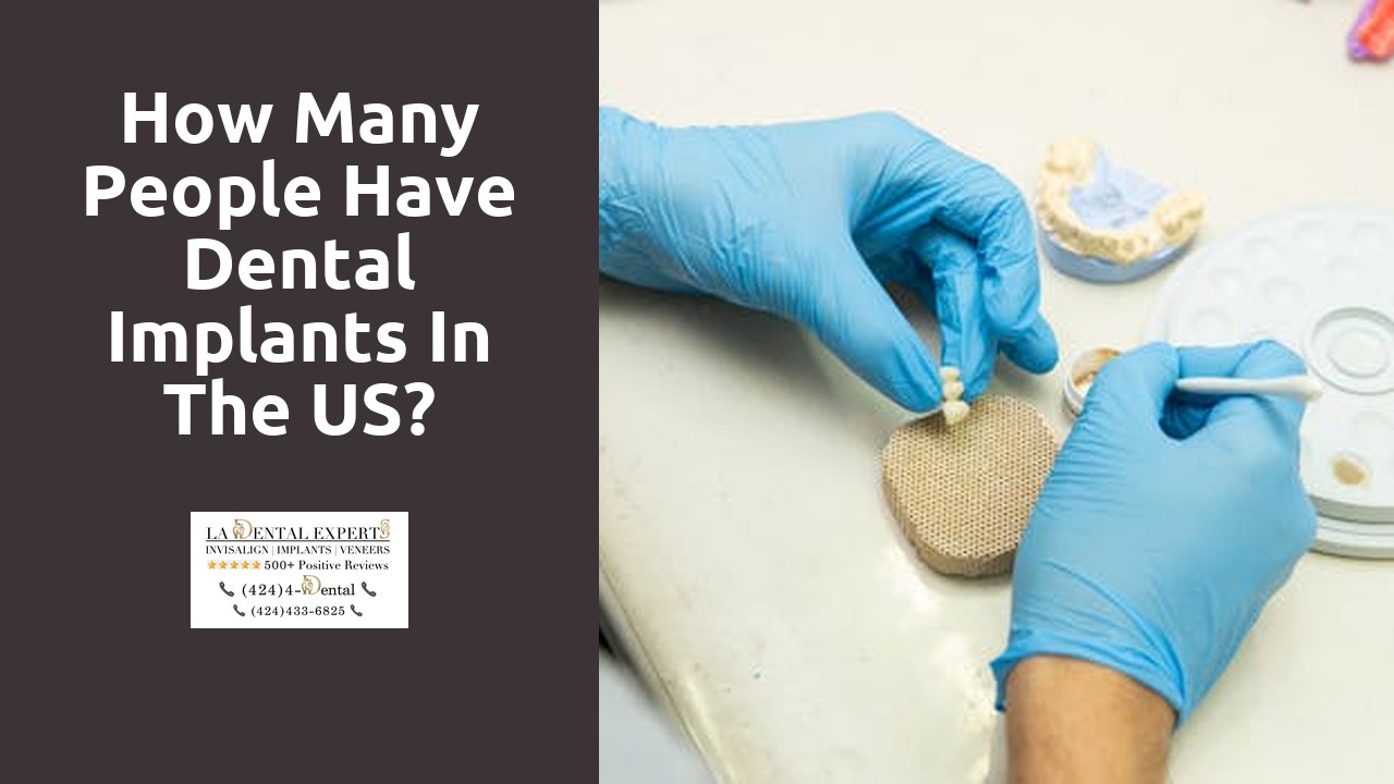How many people have dental implants in the US?