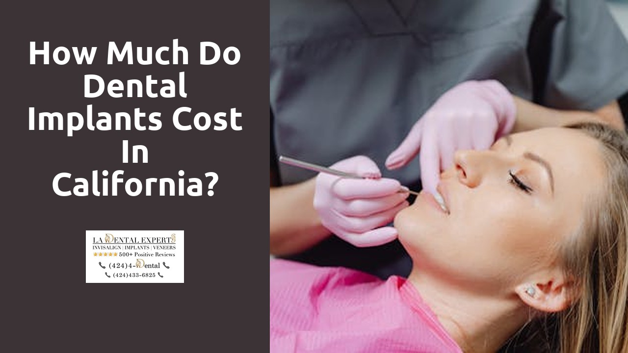 How much do dental implants cost in California?