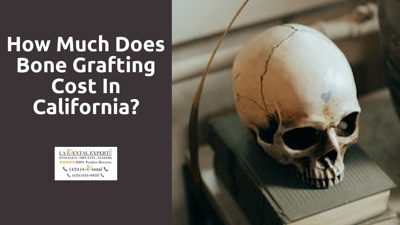 How much does bone grafting cost in California?
