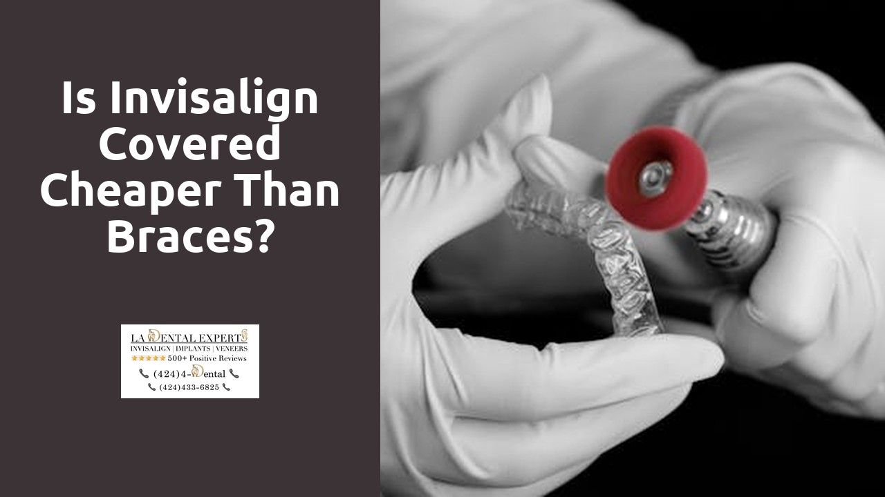 Is Invisalign covered cheaper than braces?