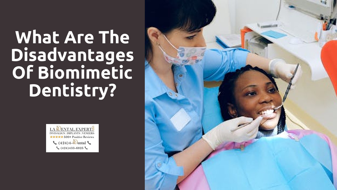 What are the disadvantages of biomimetic dentistry?