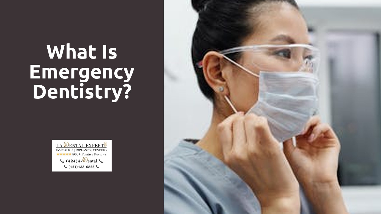 What is emergency dentistry?