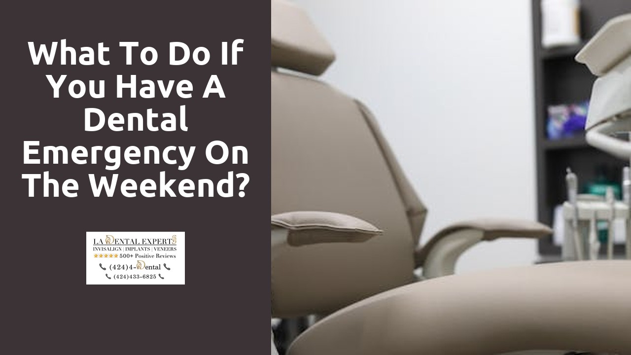 What to do if you have a dental emergency on the weekend?