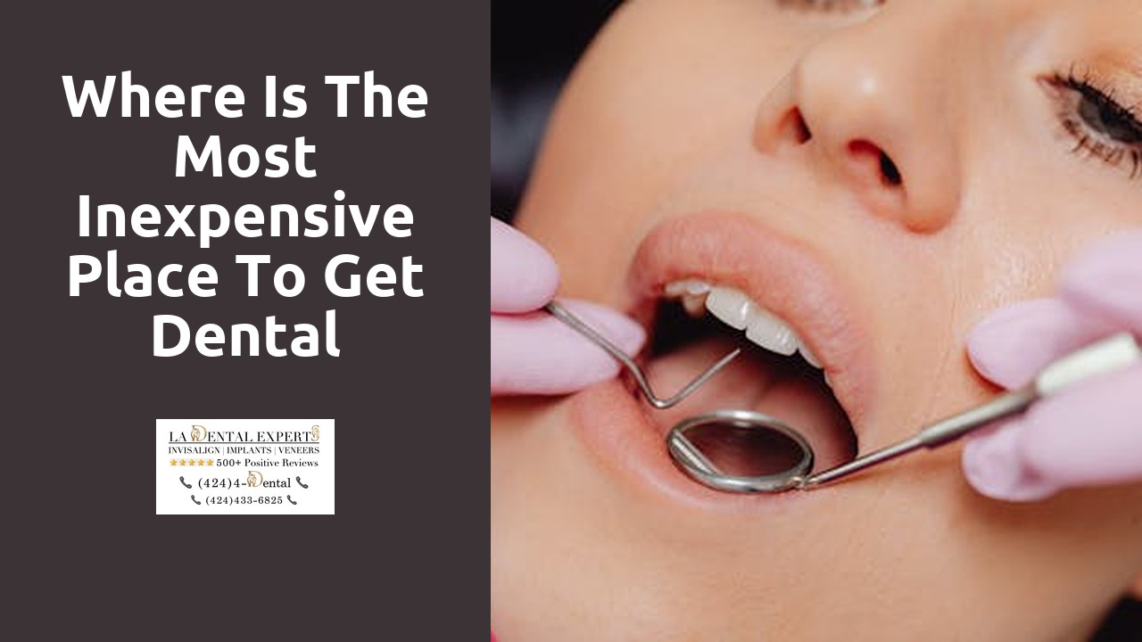 Where is the most inexpensive place to get dental implants?
