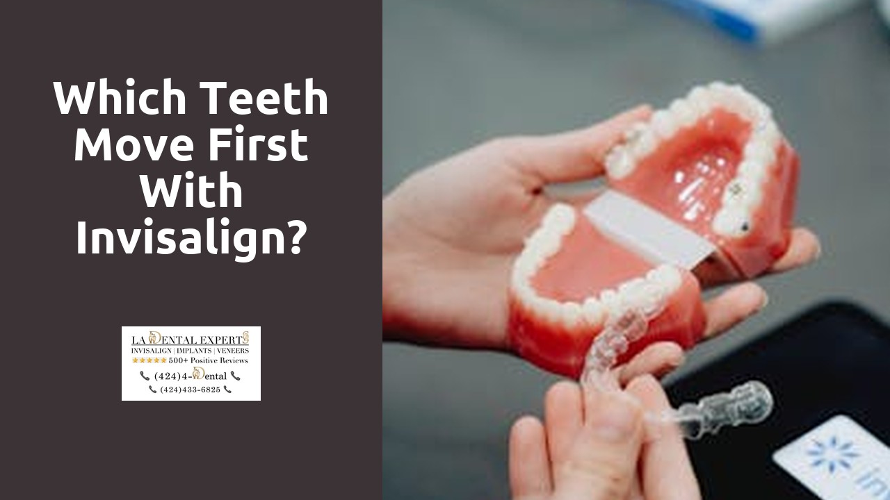 Which teeth move first with Invisalign?