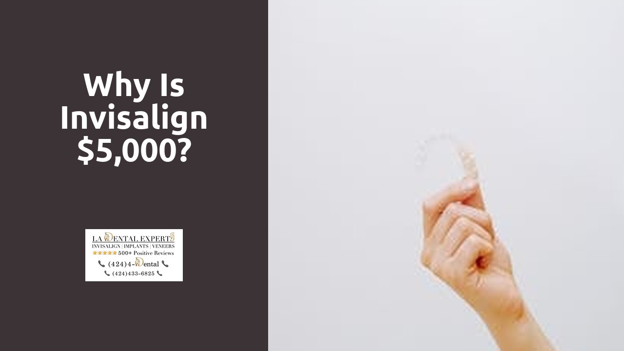 Why is Invisalign $5,000?